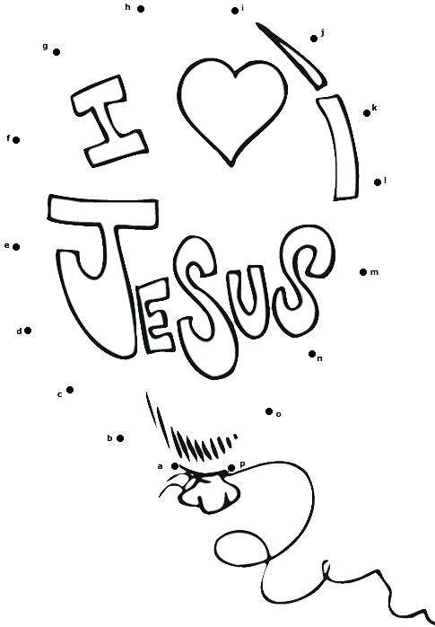 I Love Jesus Balloon