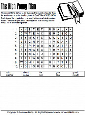 rich young man coloring page sermons4kids