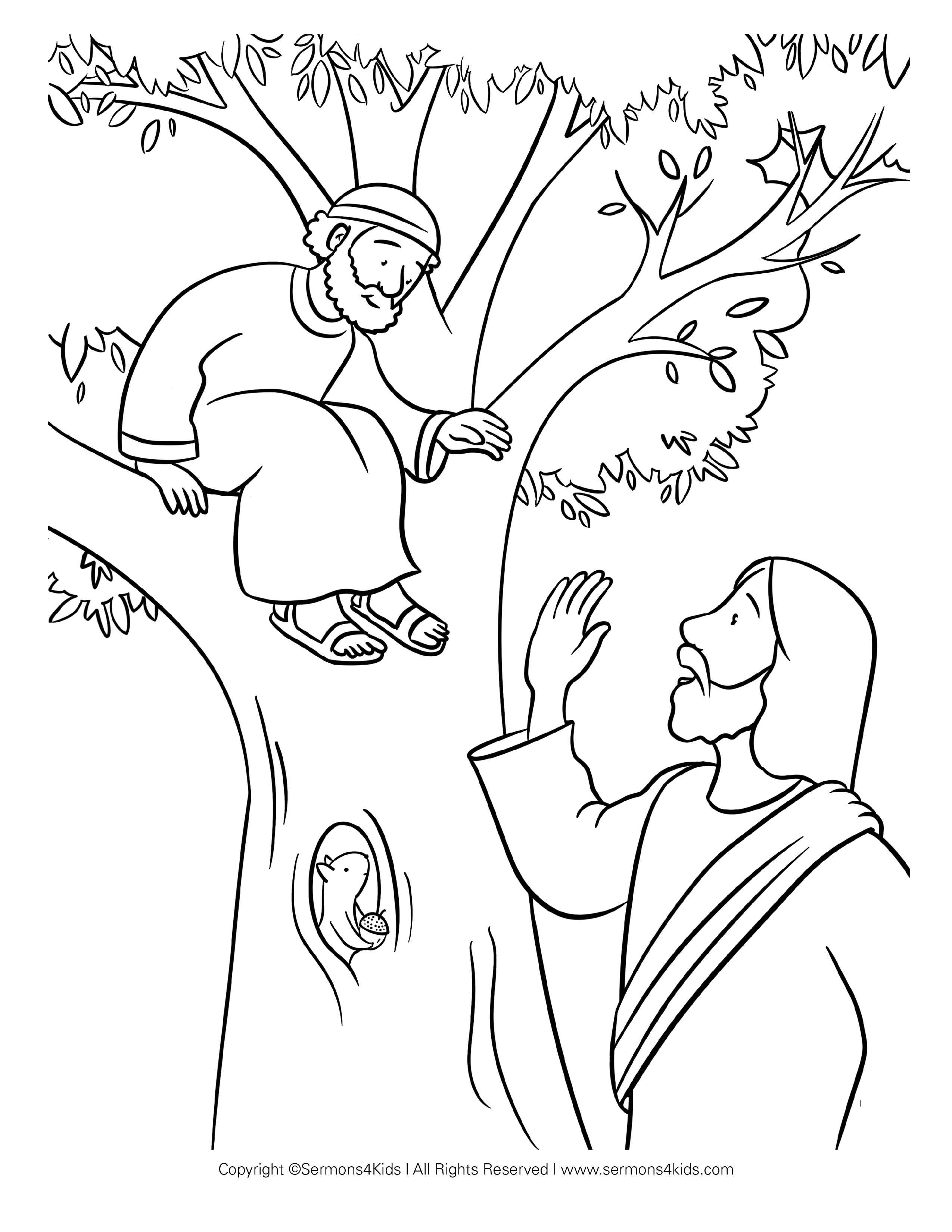 Zacchaeus-Jesus-sycamore-tree