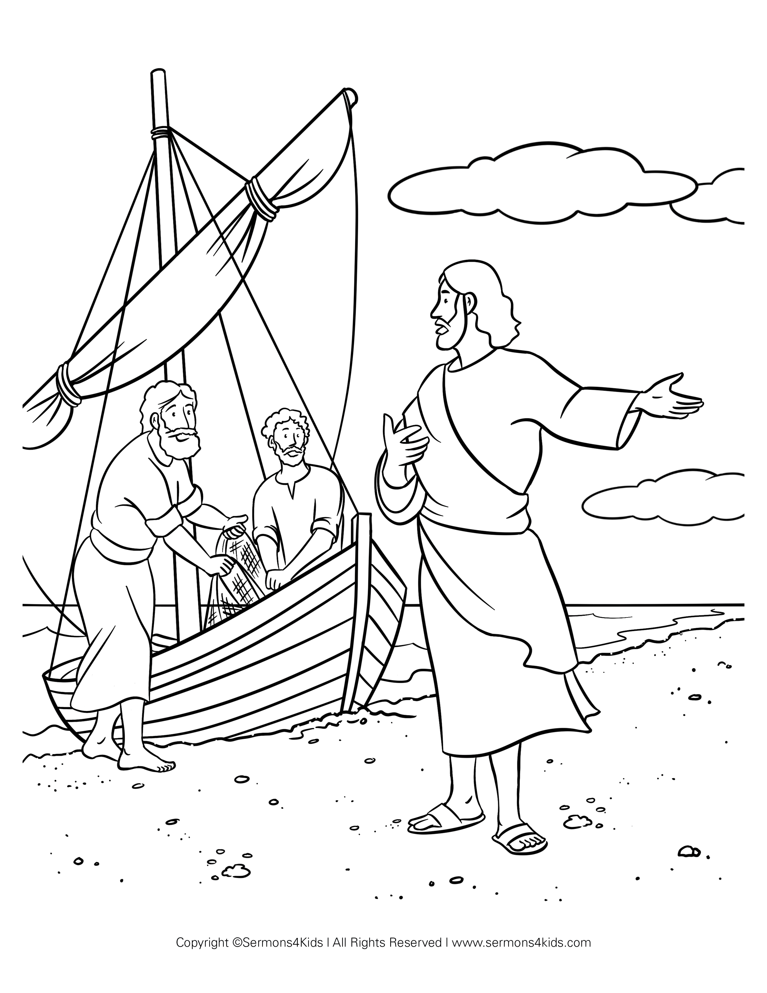 Jesús llama a pescadores de personas