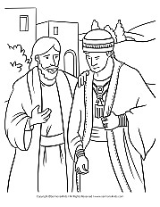 Rich Young Man Coloring Page | Sermons4Kids