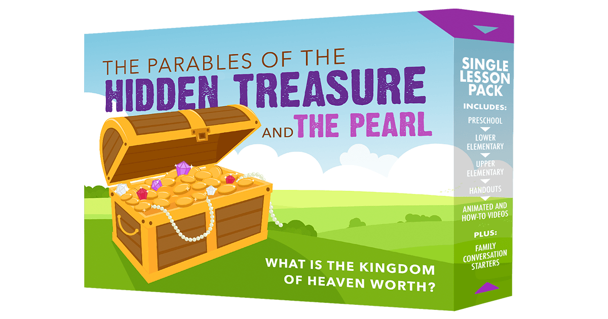 Parable of the Hidden Treasure and the Pearl Children's Lesson from...
