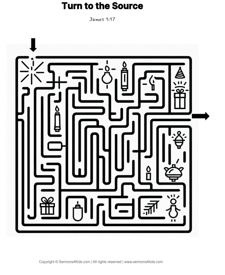 Turn to the Source maze