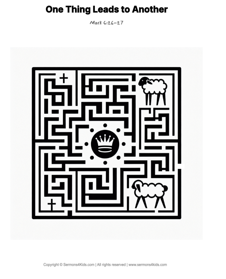 One Thing Leads to Another maze