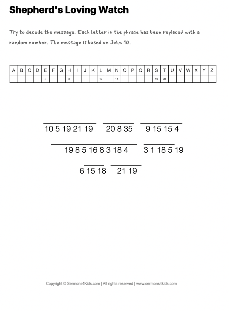 The Master's Voice cryptogram