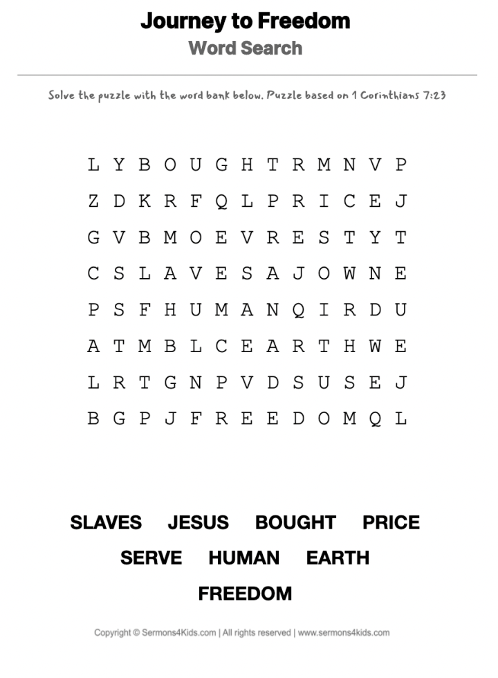 What Are You Worth? word-search