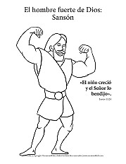 El hombre fuerte de Dios - Sansón | Preecolar