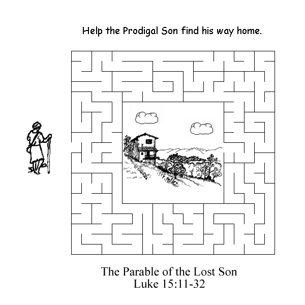 The Lost Son Maze | Sermons4Kids
