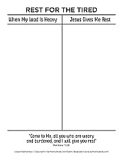 Rest for the Tired - Lower Elementary