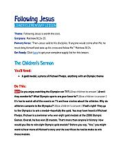 Following Jesus - Lower Elementary