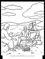 Fishers Of Men Esp Coloring