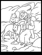 Daniel en el foso de los leones