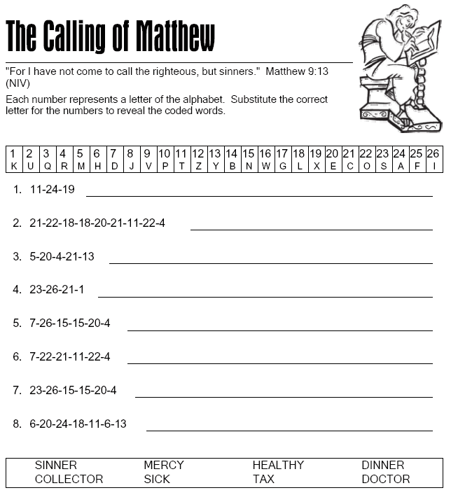 The Calling of Matthew