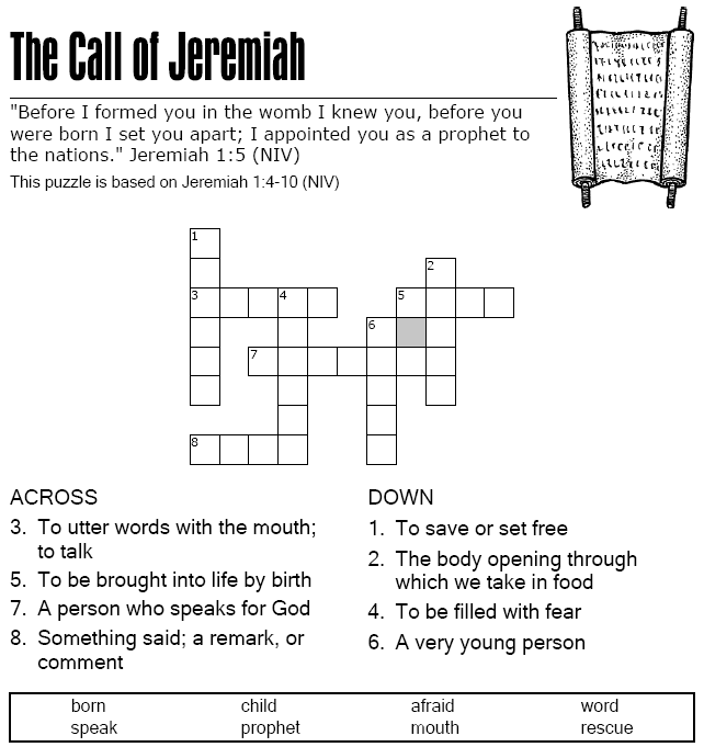 Llamamiento de Jeremías