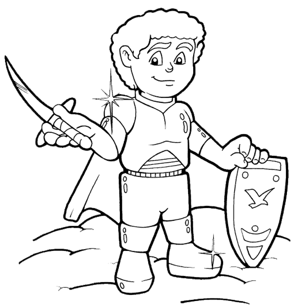 The Armor of God Coloring Book - E4860: Coloring Activity Books - General - Ages  2-4