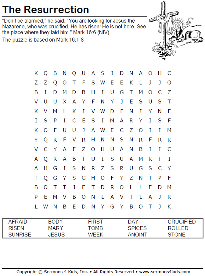 Printable Easter Word Searches For Kids, 45% OFF